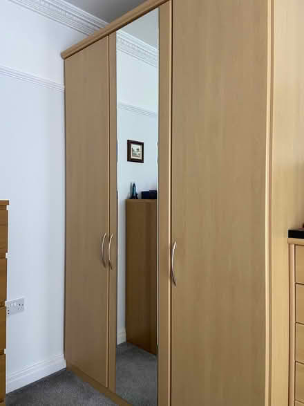 Photo of free Nolte wardrobe with mirror (Fairfield,Stockton on Tees) #1