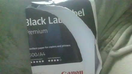 Photo of free Canon premium printer paper (BA2) #1
