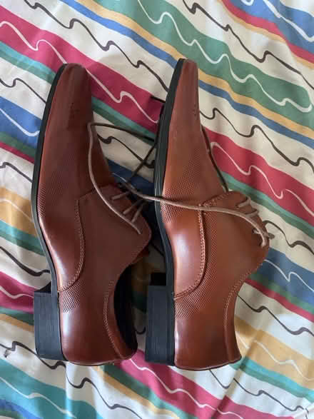 Photo of free Non-leather brown shoes size 9 (NR2 near Earlham Cemetery) #2