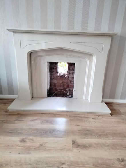 Photo of free Marble Fireplace Mantle (Ecclesfield S35) #1
