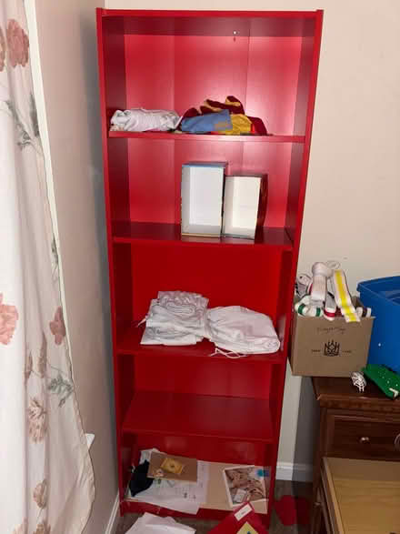 Photo of free Tall red shelves (Annapolis) #1