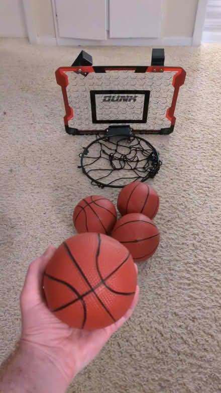 Photo of free Door hang basketball set (Bull Run) #1
