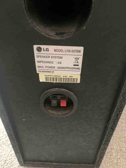 Photo of free LG speaker (Coventry CV2) #3