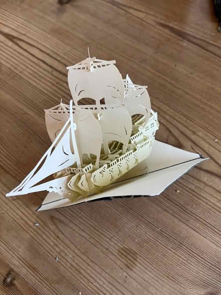 Photo of free Paper galleon (The Triangle Estate RH15) #2
