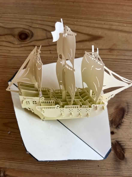 Photo of free Paper galleon (The Triangle Estate RH15) #3