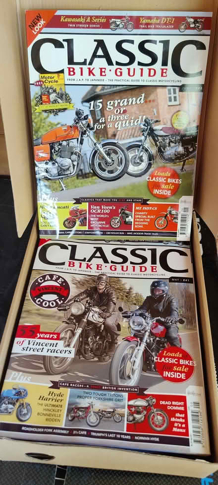 Photo of free Classic motorcycle magazines (Bexleyheath DA1) #3