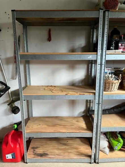 Photo of free 6 ft x 3ft 5-shelf unit (Vienna community center) #1