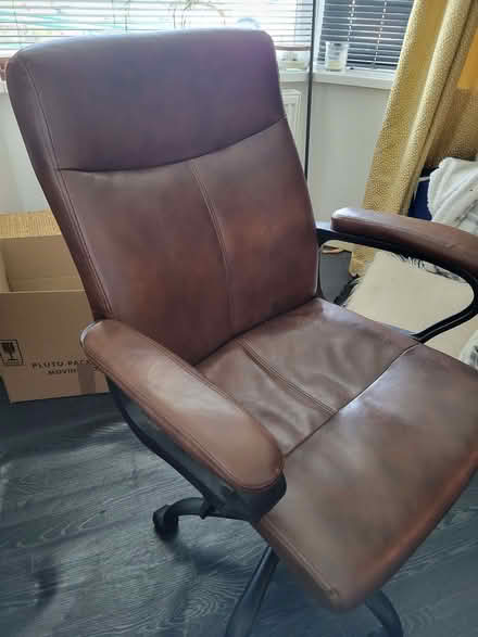 Photo of free Office chair (faux leather) (Chirton NE29) #1