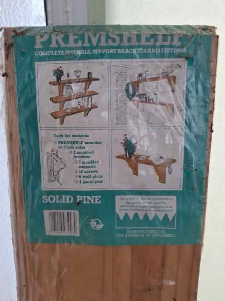 Photo of free Solid pine shelf (B42) #3