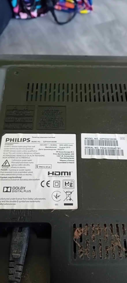 Photo of free Used TV, no remote (OL12) #2