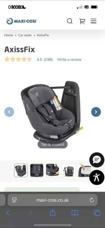 Photo of free Maxi cosy car seat (Cross houses) #2