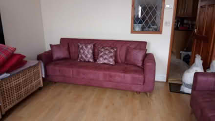Photo of free Stylish & Comfortable 3-Seater Sofa Bed – Excellent Conditio (Hollingworth SK14) #1