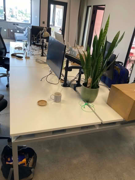 Photo of free Lots of 'system' desks for offices (New England Quarter BN1) #1