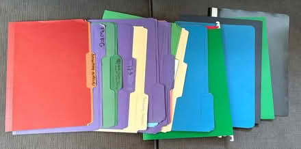 Photo of free File folders (Tenleytown DC) #1