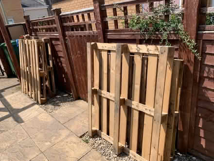 Photo of free 6 Pallets (Benhall) #1