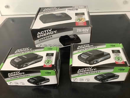 Photo of free Charger + 2 batteries NEW (Lochend EH6) #1