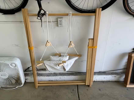 Photo of free Wood baby swing (Walnut Creek) #3