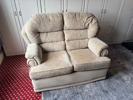 Photo of free 2 seater sofa (Whitby YO21) #2