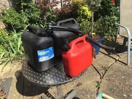 Photo of free 3 fuel cans (Bletchley MK2) #1