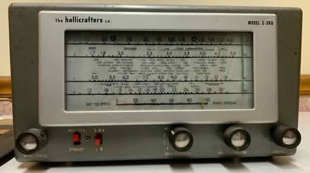 Photo of free Hallicrafters Model S-38D (Maynard) #1