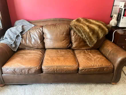 Photo of free Sofa leather (Middletown, Delaware) #1