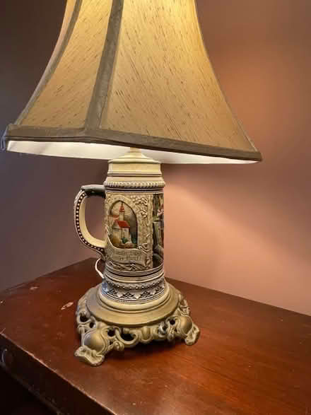 Photo of free Beer stein lamp (Brookfield) #1