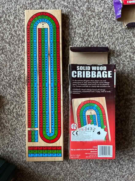 Photo of free Solid wood cribbage (Paignton TQ3) #1