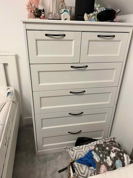 Photo of free IKEA Chest of Drawers, white (Saint George's CO3) #1