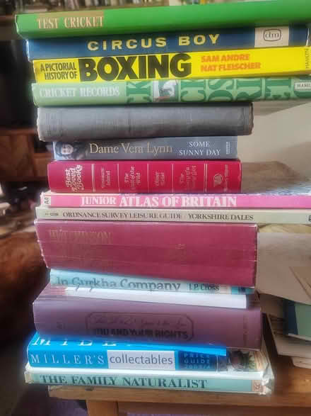 Photo of free Approx 15 general interest books (Whittlesey) #1