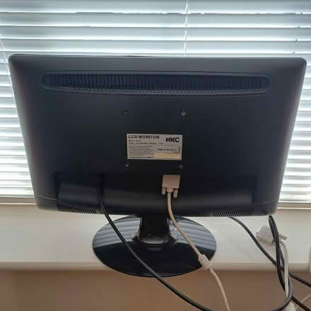 Photo of free Pc monitor HKC with leads (South Reading RG2) #2