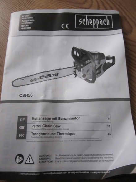 Photo of free Petrol Chain Saw FOP (Colwick, Nottingham) #1