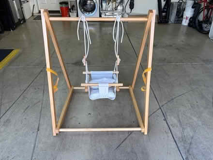 Photo of free Wood baby swing (Walnut Creek) #2