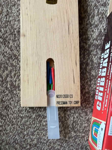 Photo of free Solid wood cribbage (Paignton TQ3) #2
