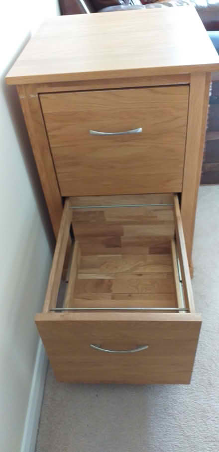 Photo of free Short Filing Cabinet 2 Drawer A4 (Litchard, Bridgend CF31) #1