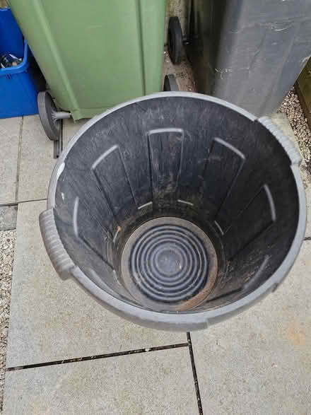 Photo of free 80L black plastic bin (Purleigh CM3) #2