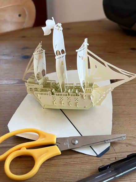 Photo of free Paper galleon (The Triangle Estate RH15) #1
