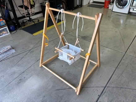 Photo of free Wood baby swing (Walnut Creek) #1