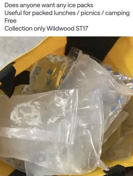 Photo of free ice packs (Stafford ST17) #1