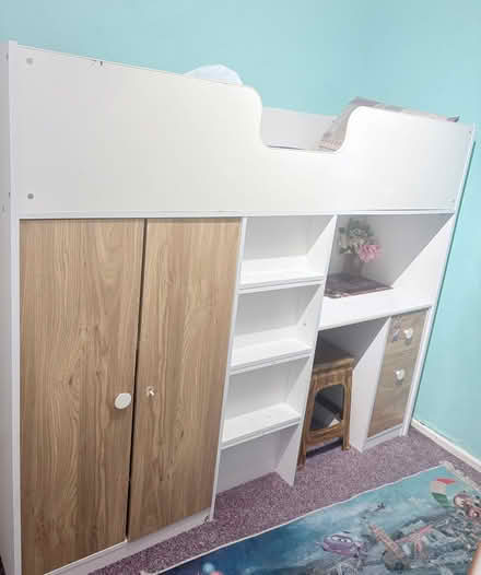 Photo of free 3 Habitat Jackson High Sleeper Bed Frames (TN24) #3