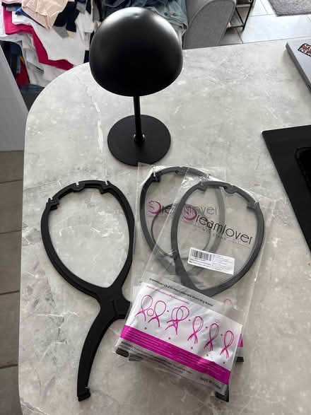 Photo of free 4 x wig stands (Cranfield MK43) #1