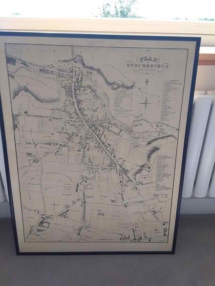 Photo of free Framed Map Stourbridge (Bath Road, WR5) #1