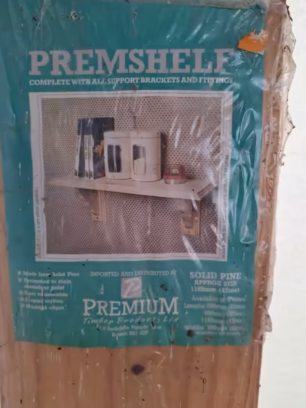 Photo of free Solid pine shelf (B42) #1