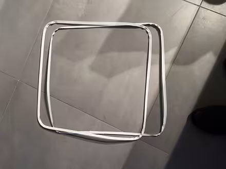 Photo of free Pair of square metal frames, 46cm (SE1) #1