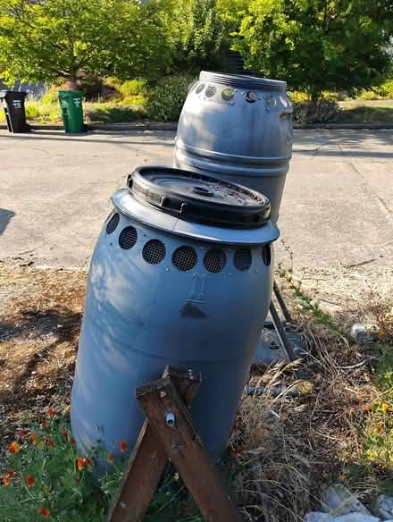 Photo of free 2 compost tumblers (Fremont/Greenwood) #2