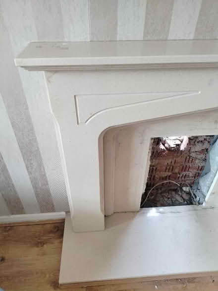 Photo of free Marble Fireplace Mantle (Ecclesfield S35) #2