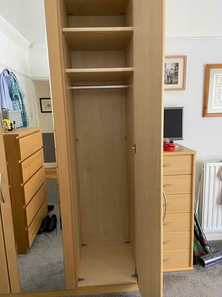 Photo of free Nolte wardrobe with mirror (Fairfield,Stockton on Tees) #2