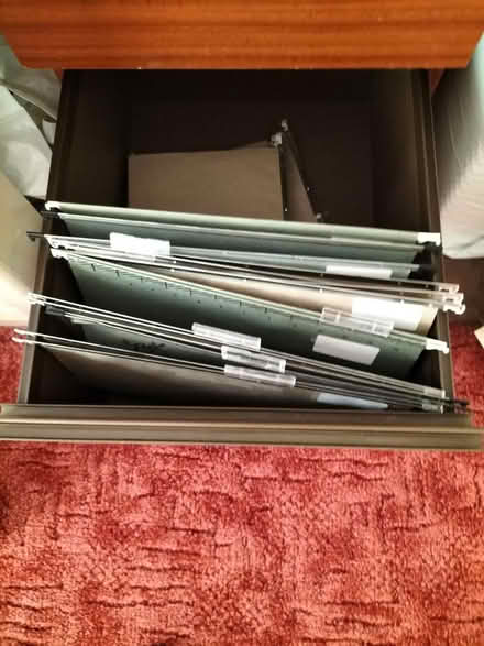 Photo of free 4 Drawer Wooden Filing Cabinet (Waterlooville PO7) #2