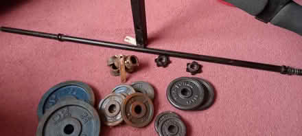 Photo of free Weight Bench plus a few weights (EX6) #3