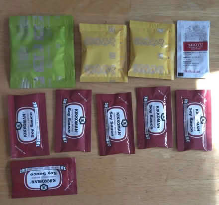 Photo of free Soy sauce etc (Bernardo & Iowa, Sunnyvale) #1