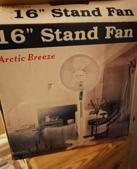 Photo of free Large 16" fan fits most stands (Mosborough, S20) #1